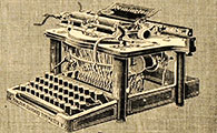 Hipster Decor Typewriter